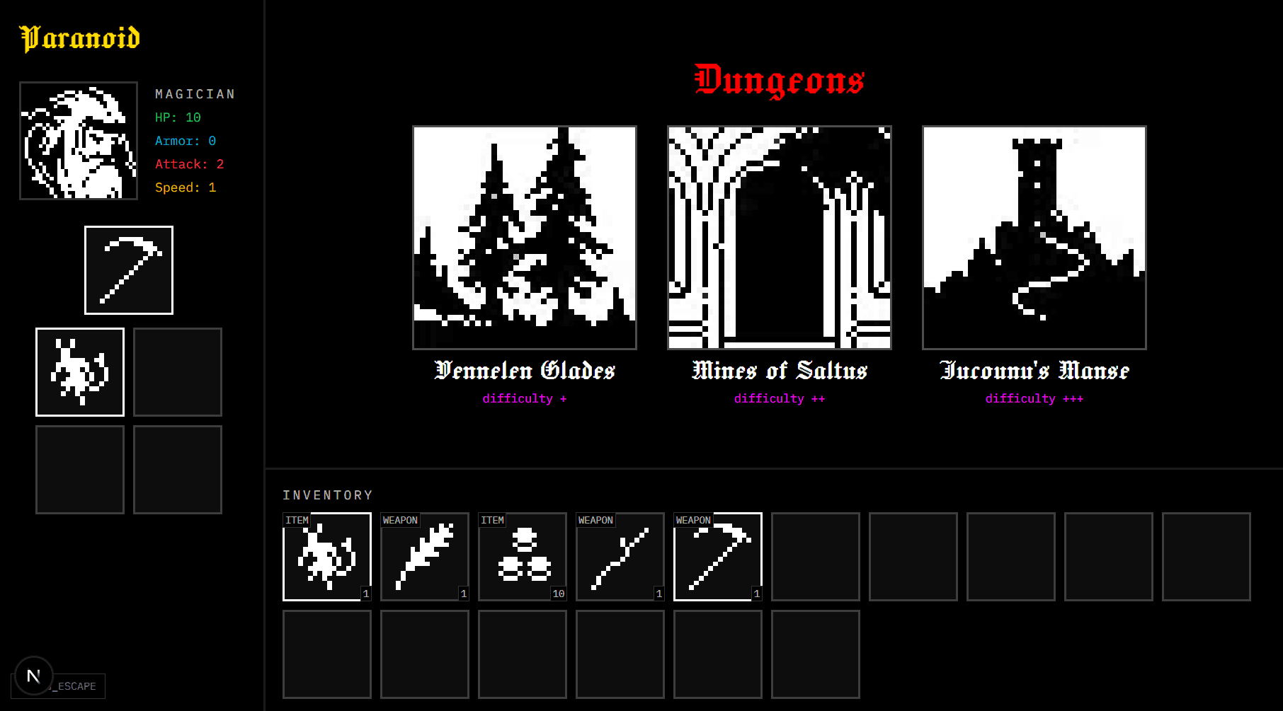 Character Creation